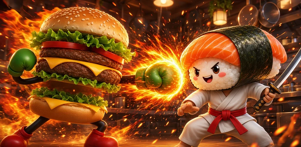 Arte promocional de Food Fighters