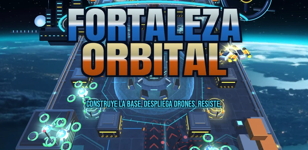 Arte promocional de Fortaleza Orbital
