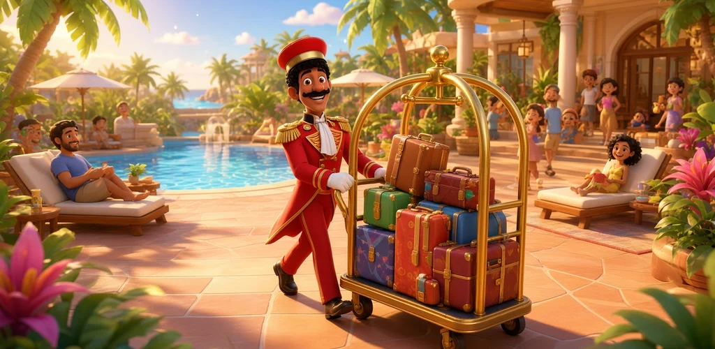 Arte promocional de Hotel Deslizante