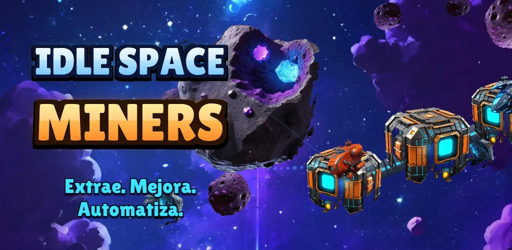 Arte promocional de Idle Space Miners
