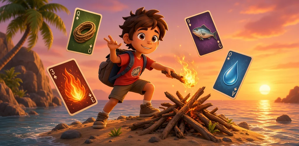 Arte promocional de Isla de Papel