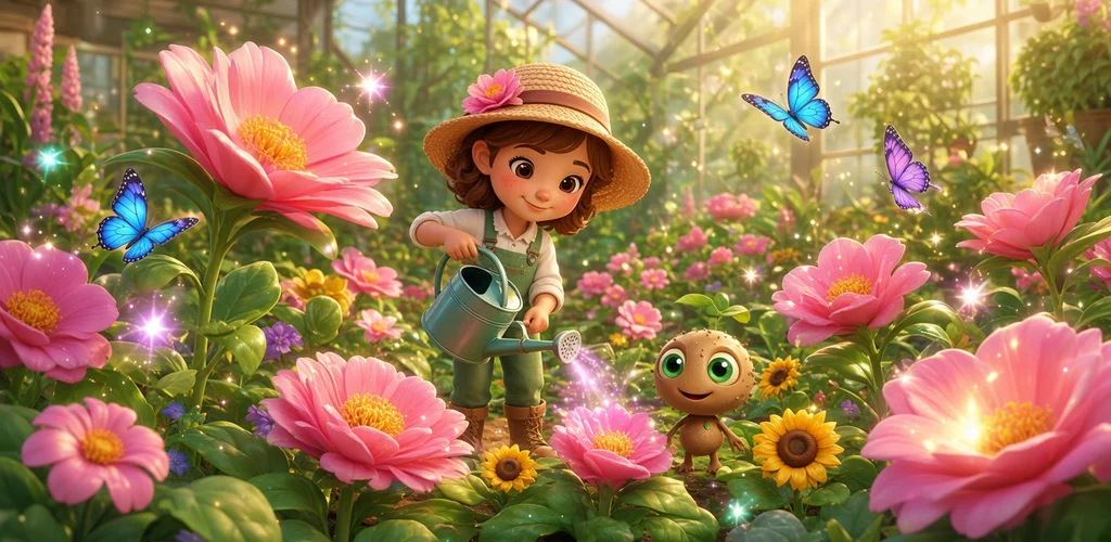 Arte promocional de Jardín Fusión