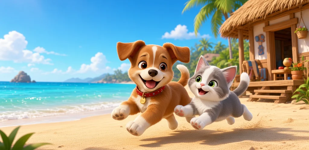 Arte promocional de Pet Rescue Island