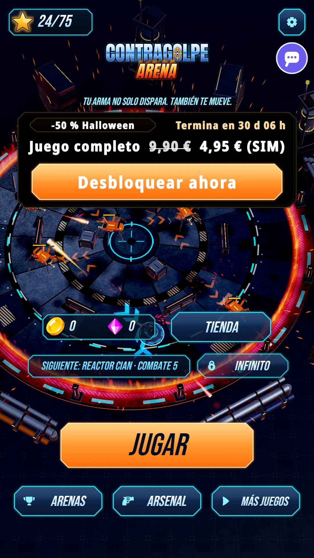 Captura de Contragolpe Arena · 4