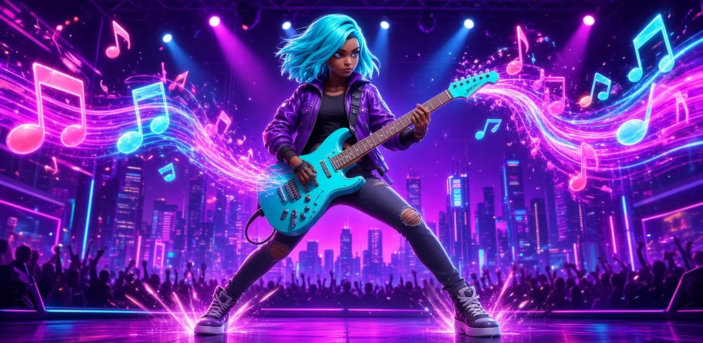 Arte promocional de Rhythm Heroes