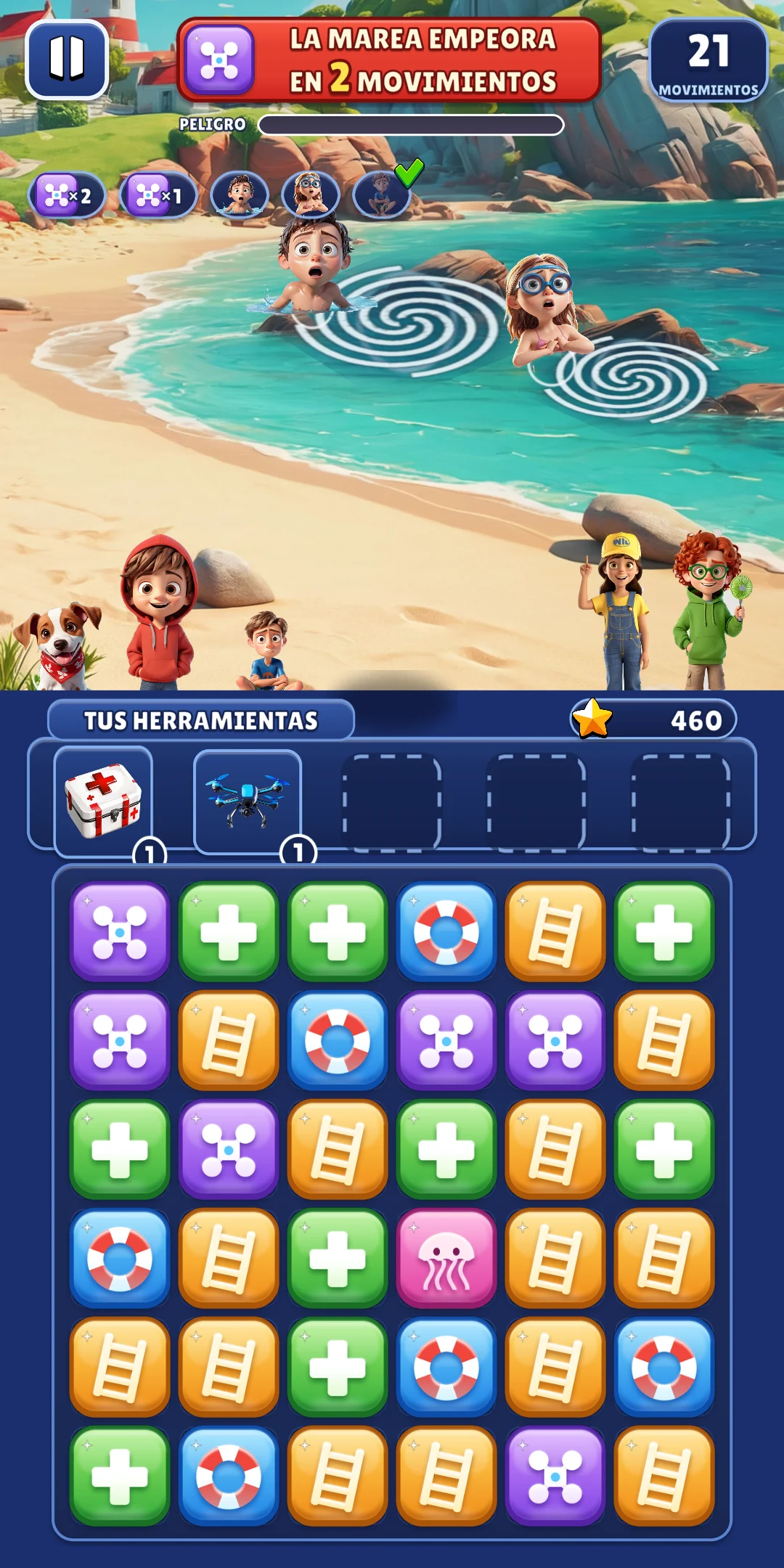 Captura de Trío al Rescate · 4